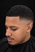 Mid Bald Drop Fade