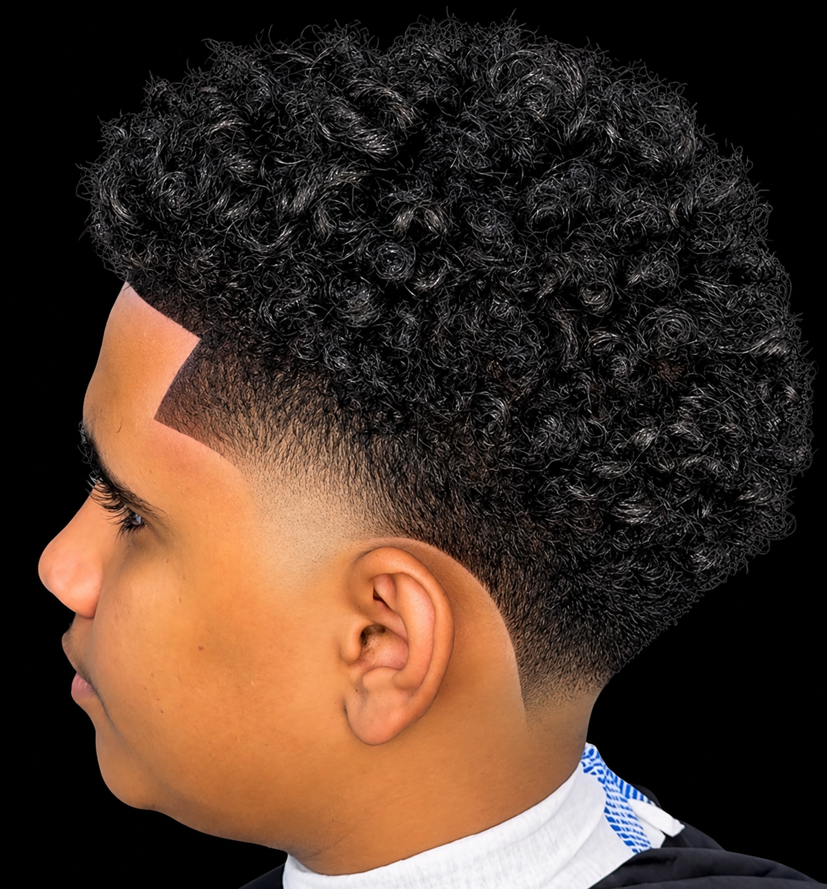 Taper Fade | Curly Top